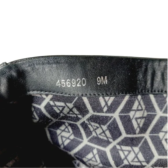 Aquatalia Black Calf Leather Zip-Up Ankle Boots - Picture 9 of 9